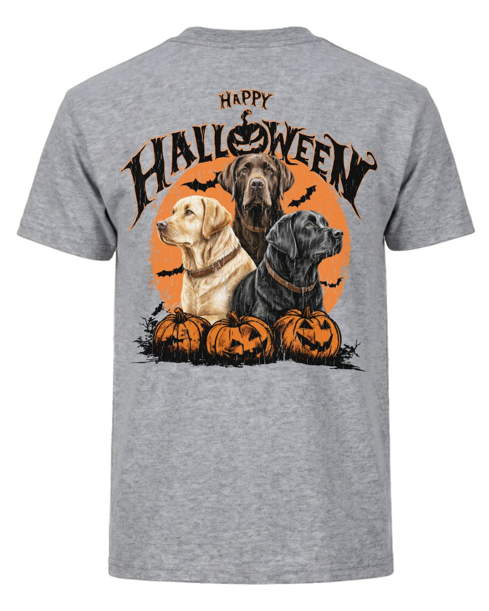 Labrador Happy Halloween Pumpkin T-shirt