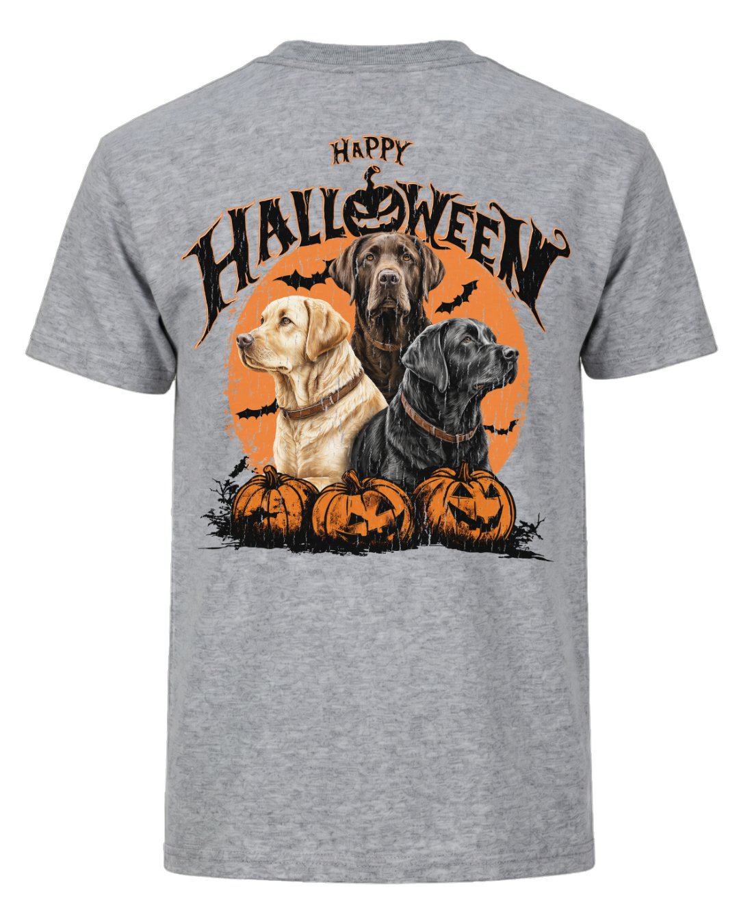 Labrador Happy Halloween Pumpkin T-shirt