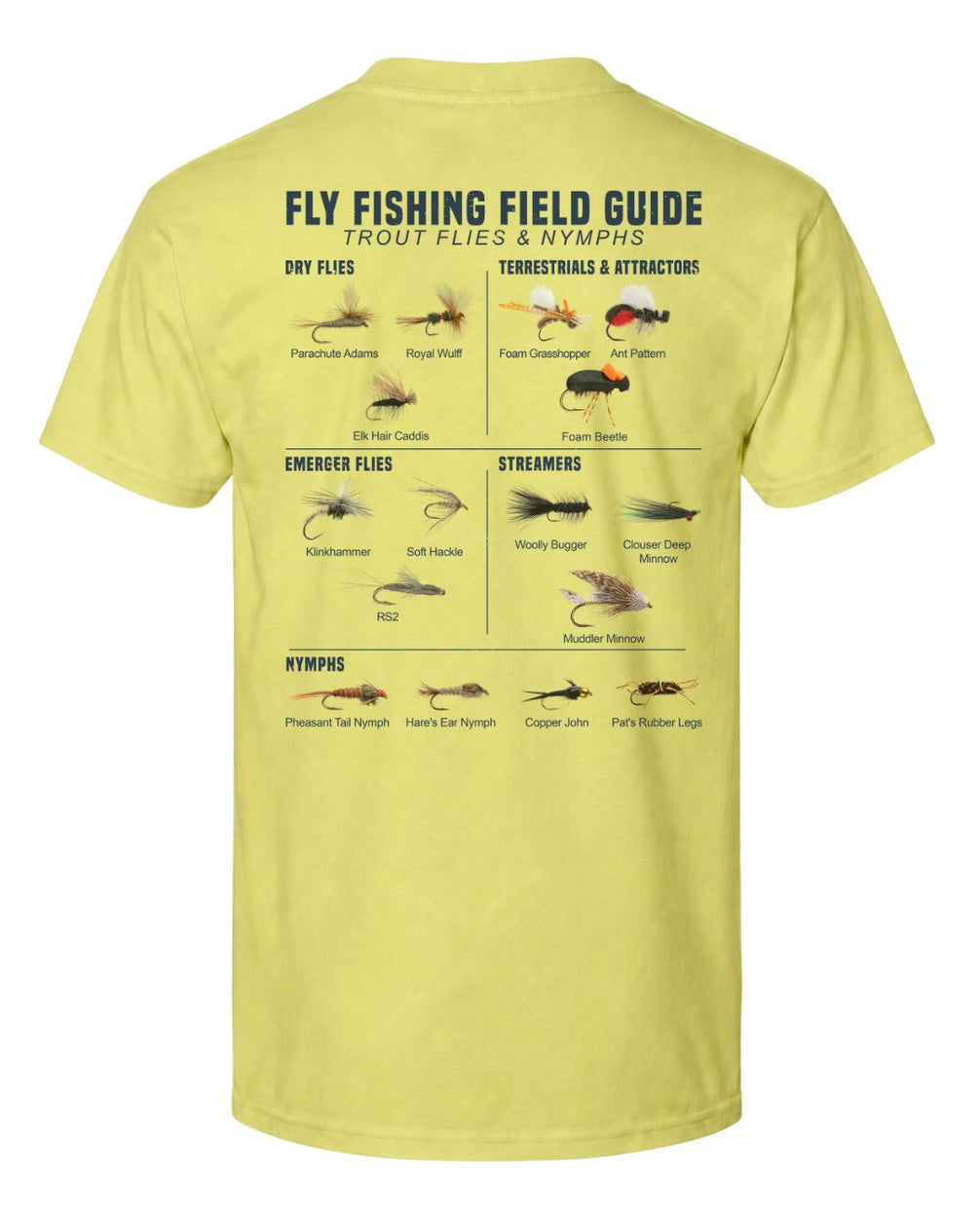 Fly Fishing Field Guide T-shirt