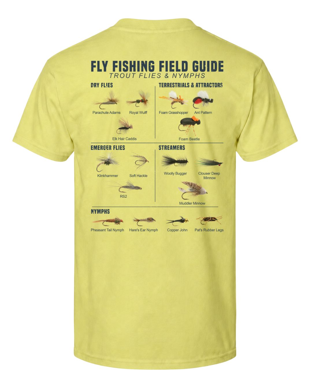 Fly Fishing Field Guide T-shirt