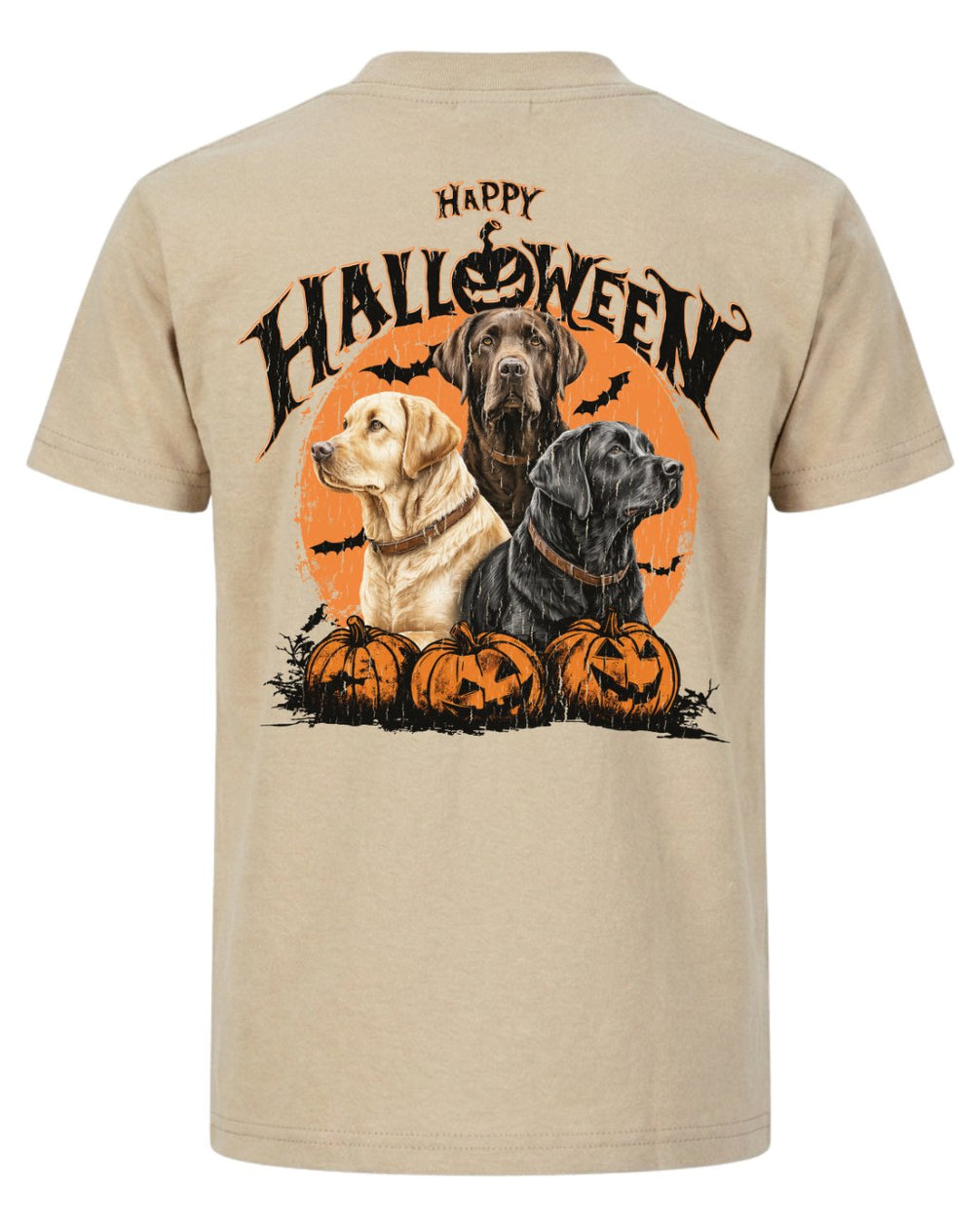 Labrador Happy Halloween Pumpkin T-shirt