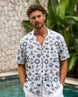 Coastal Mariner Doodle Men's Breathable Shirt