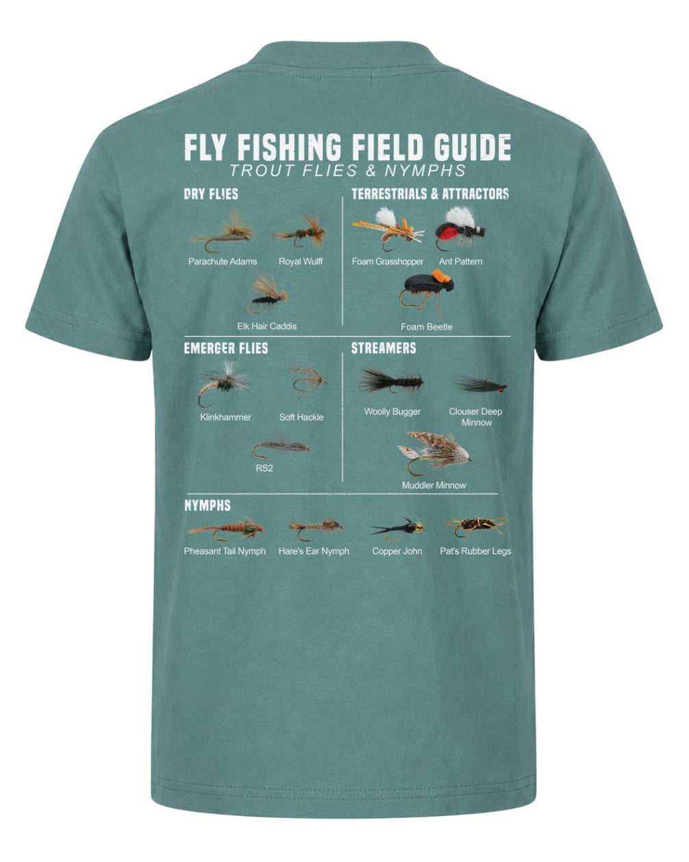 Fly Fishing Field Guide T-shirt