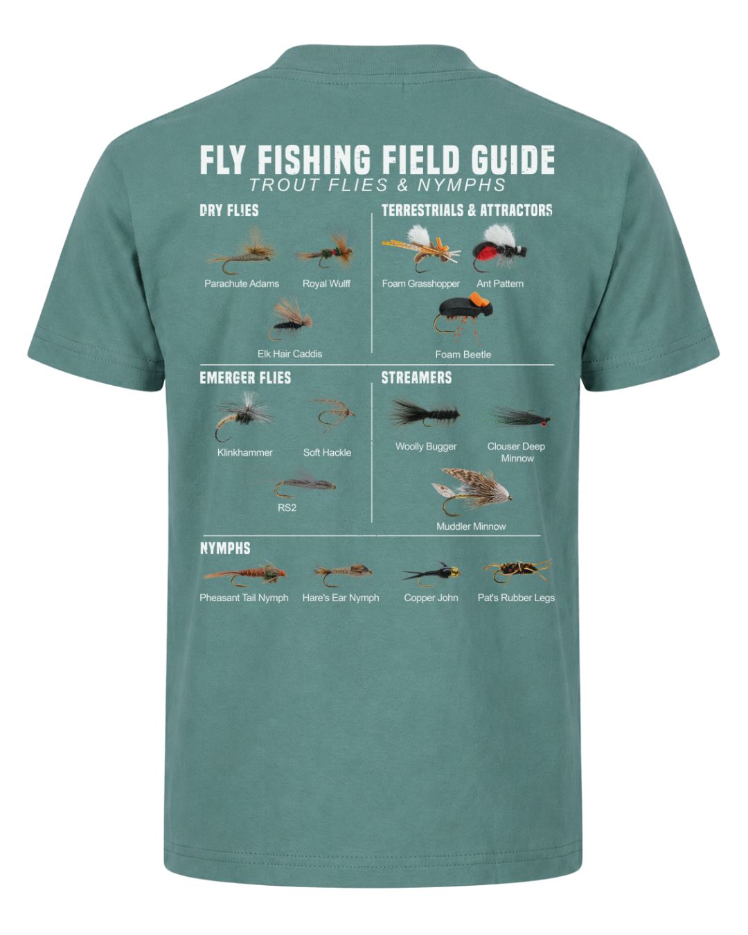 Fly Fishing Field Guide T-shirt