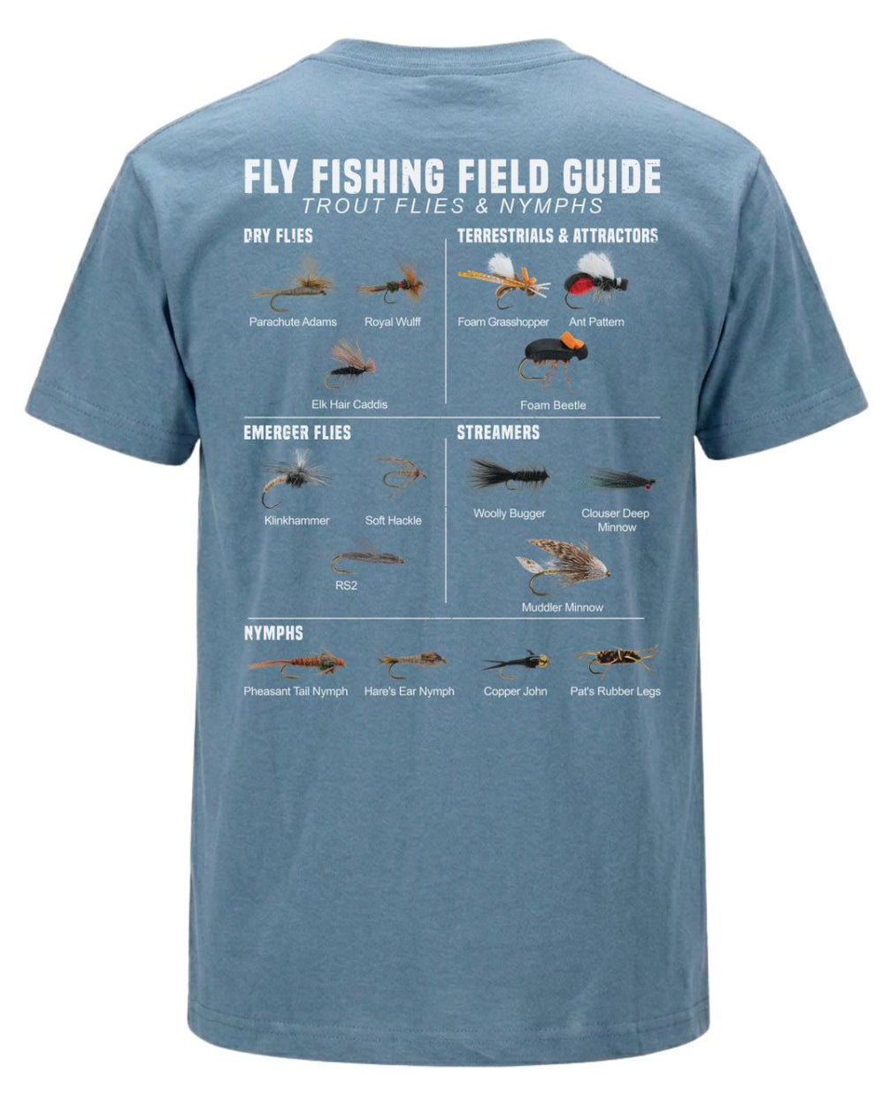 Fly Fishing Field Guide T-shirt
