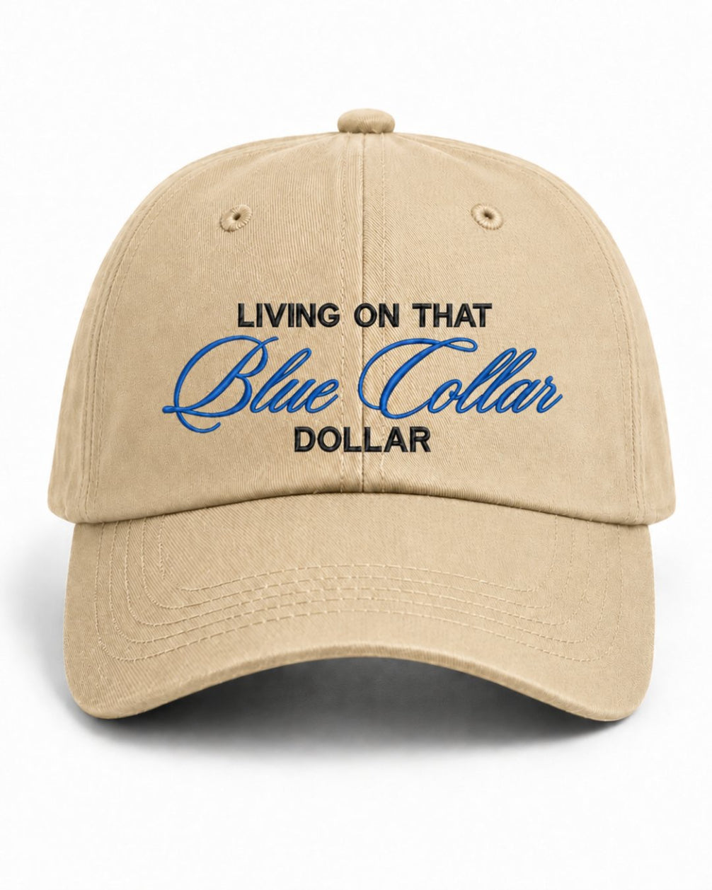 Blue Collar Dollar Embroidered Classic Hat