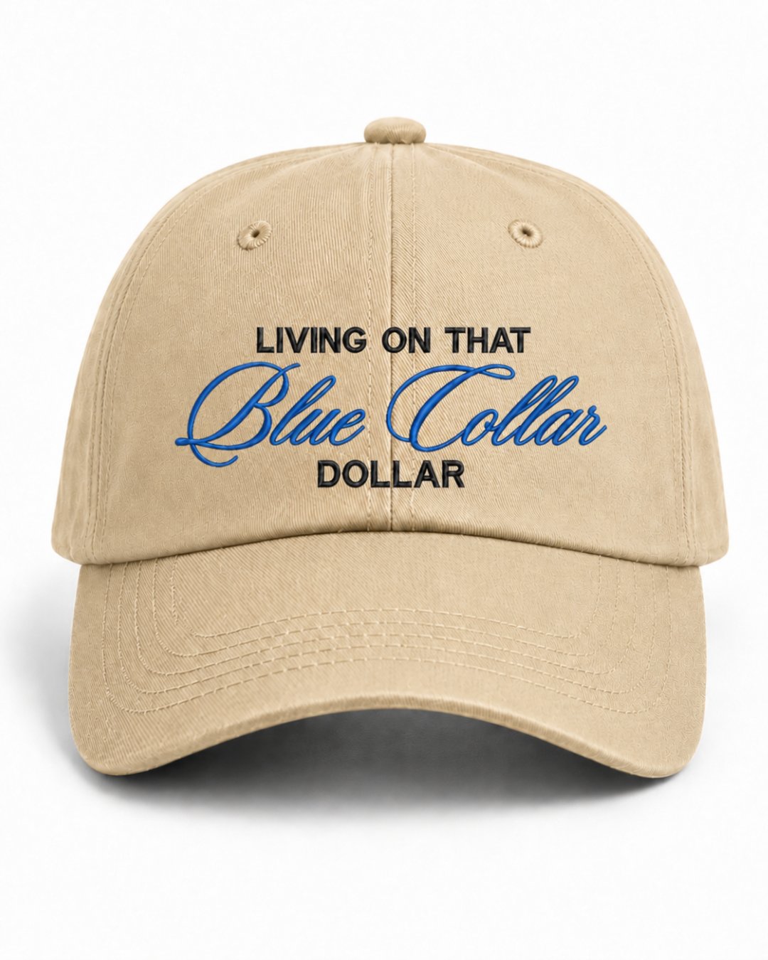 Blue Collar Dollar Embroidered Classic Hat
