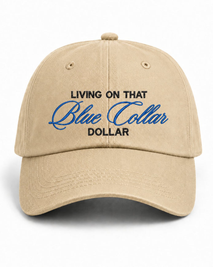 Blue Collar Dollar Embroidered Classic Hat