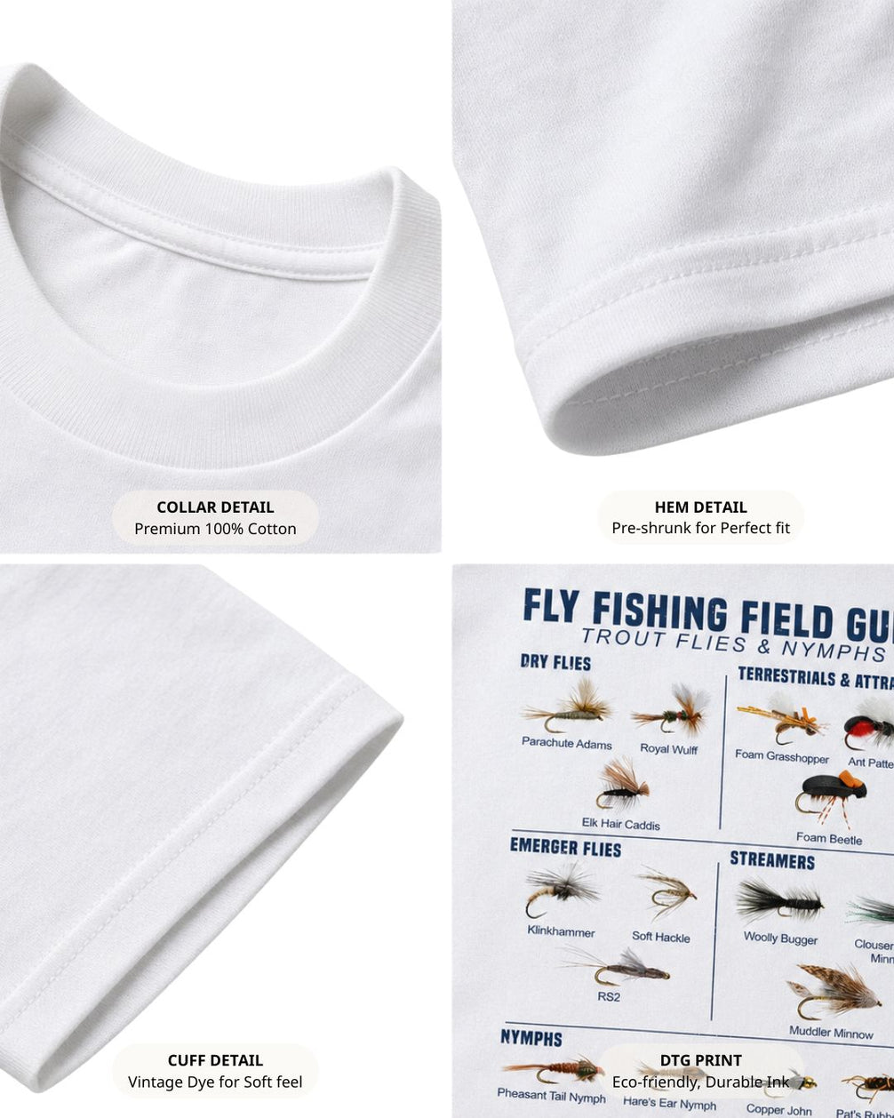 Fly Fishing Field Guide T-shirt