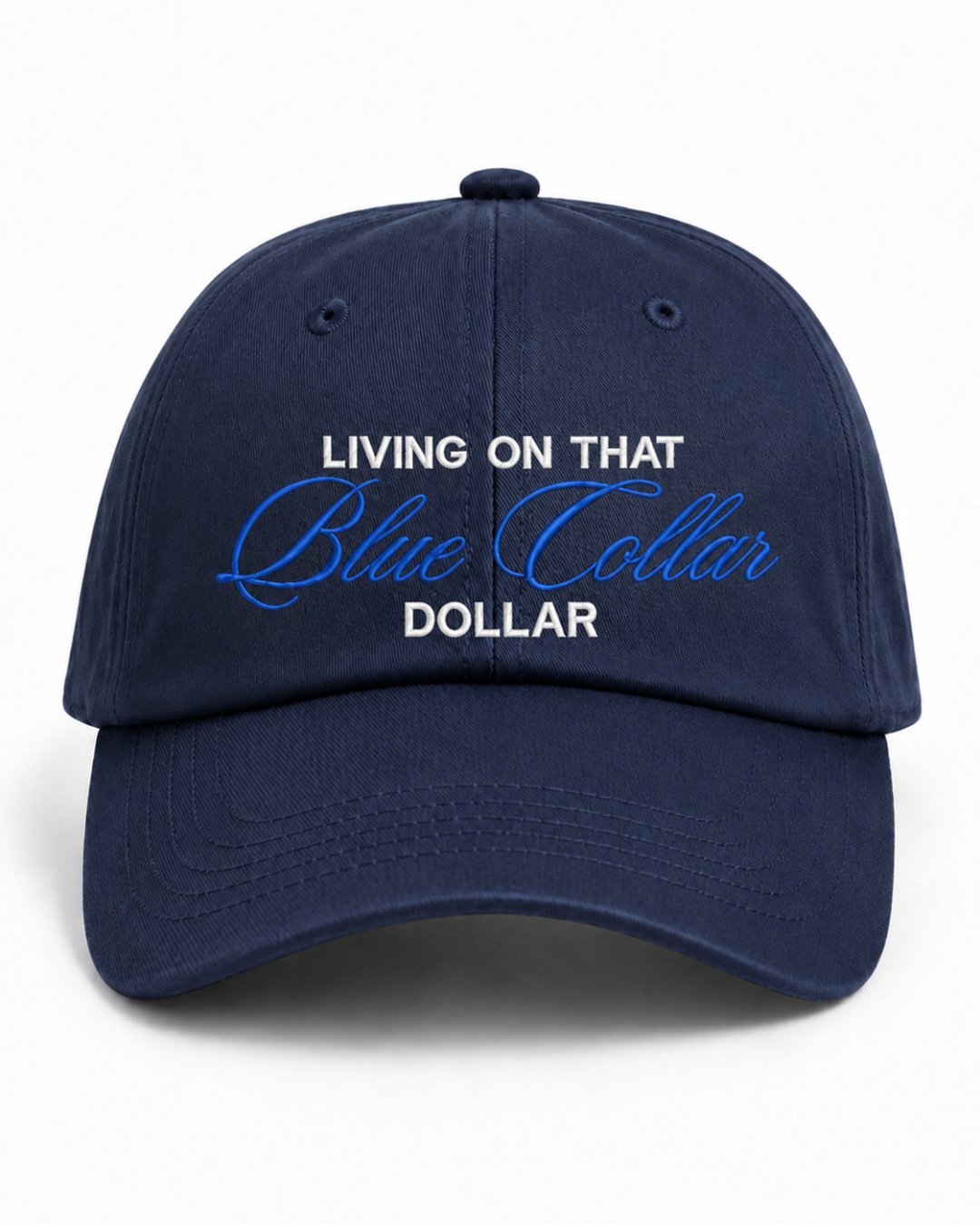 Blue Collar Dollar Embroidered Classic Hat