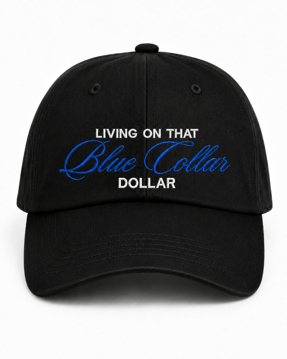 Blue Collar Dollar Embroidered Classic Hat