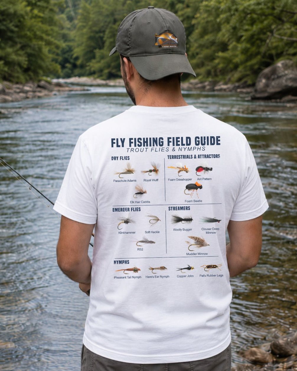 Fly Fishing Field Guide T-shirt