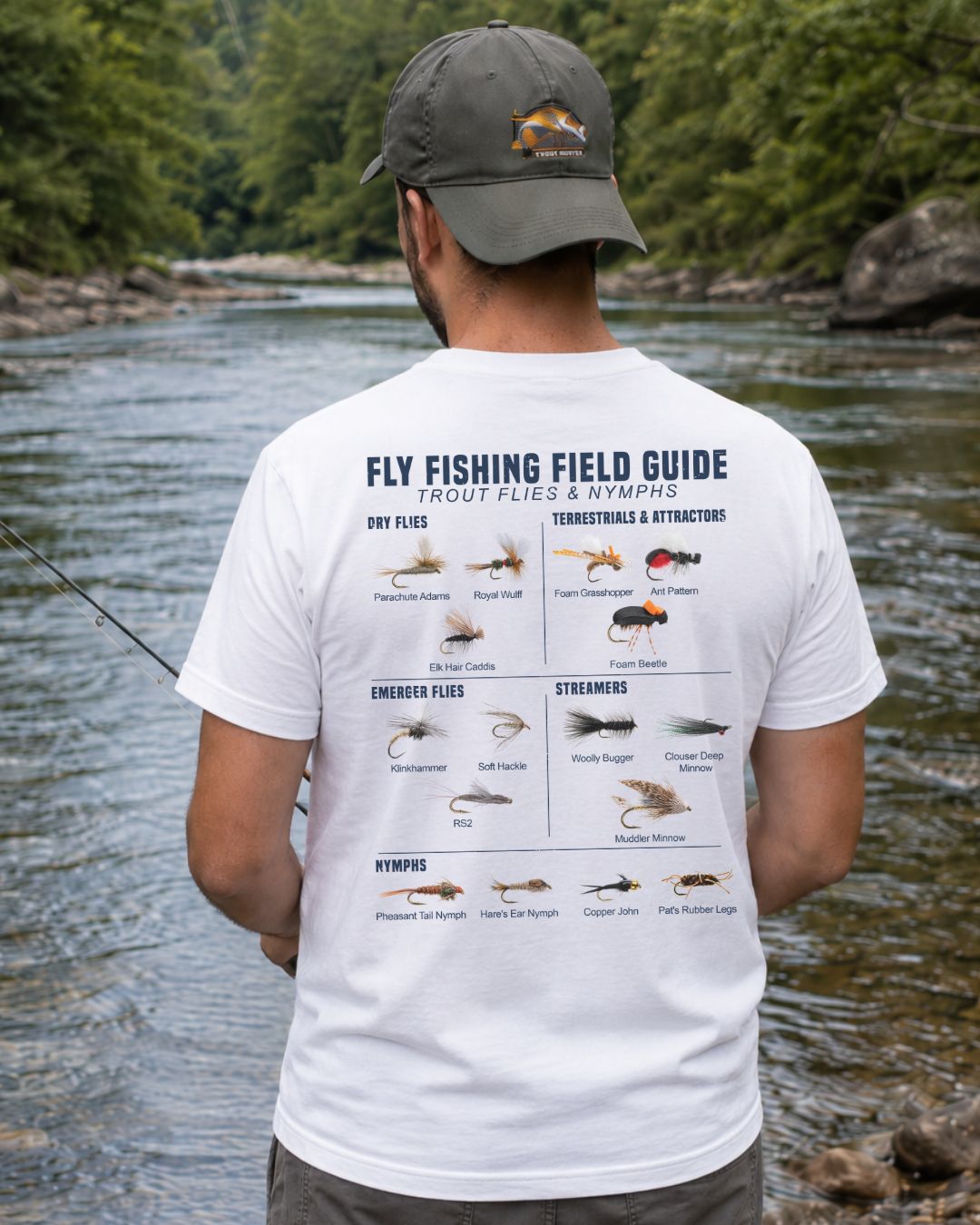 Fly Fishing Field Guide T-shirt