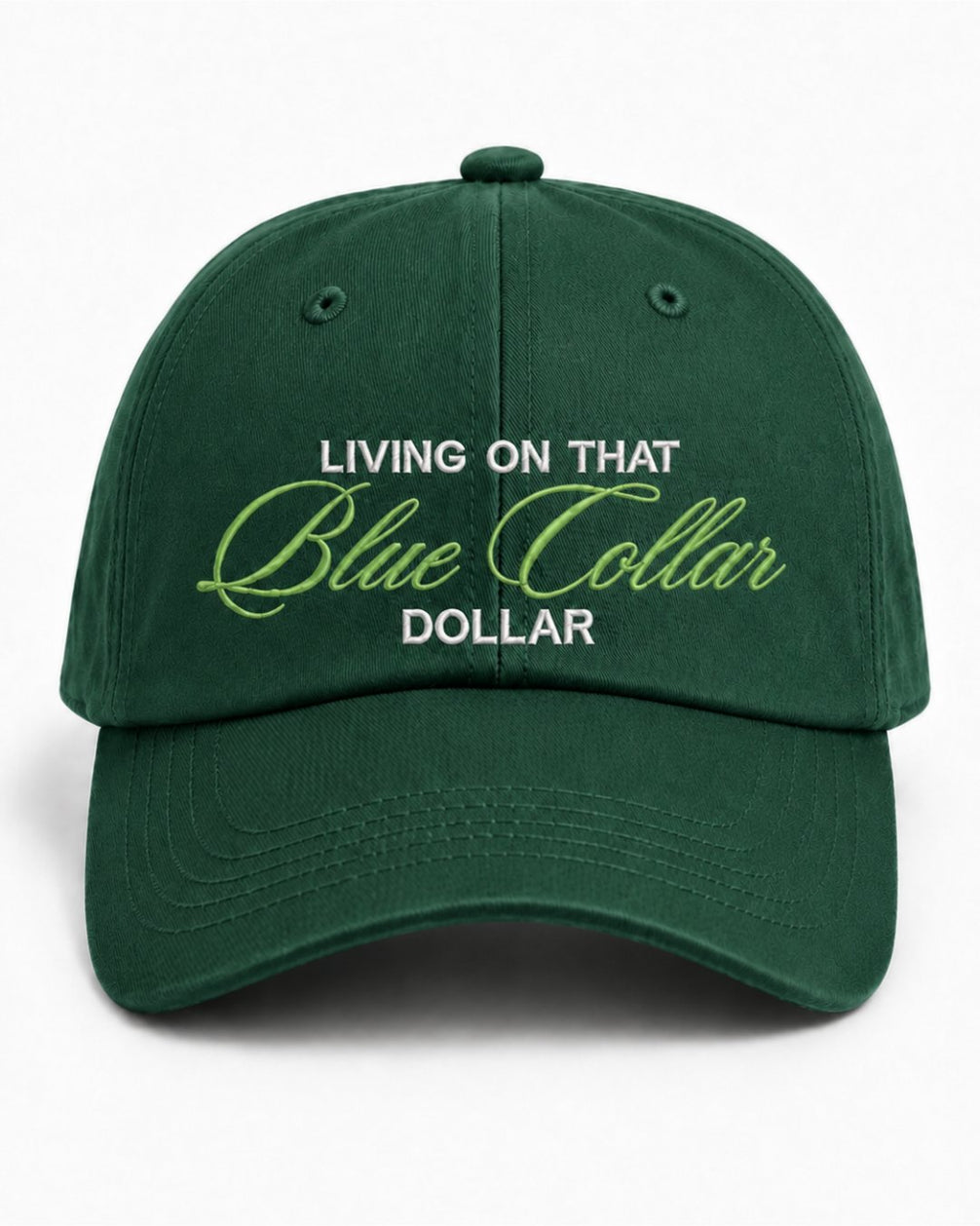Blue Collar Dollar Embroidered Classic Hat