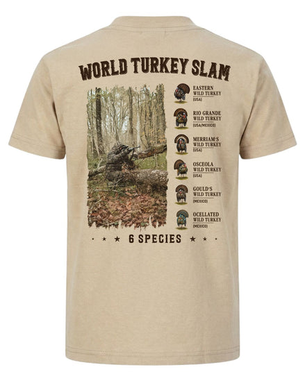 6 Species Turkey Slam T-shirt
