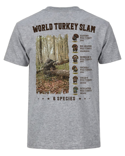 6 Species Turkey Slam T-shirt
