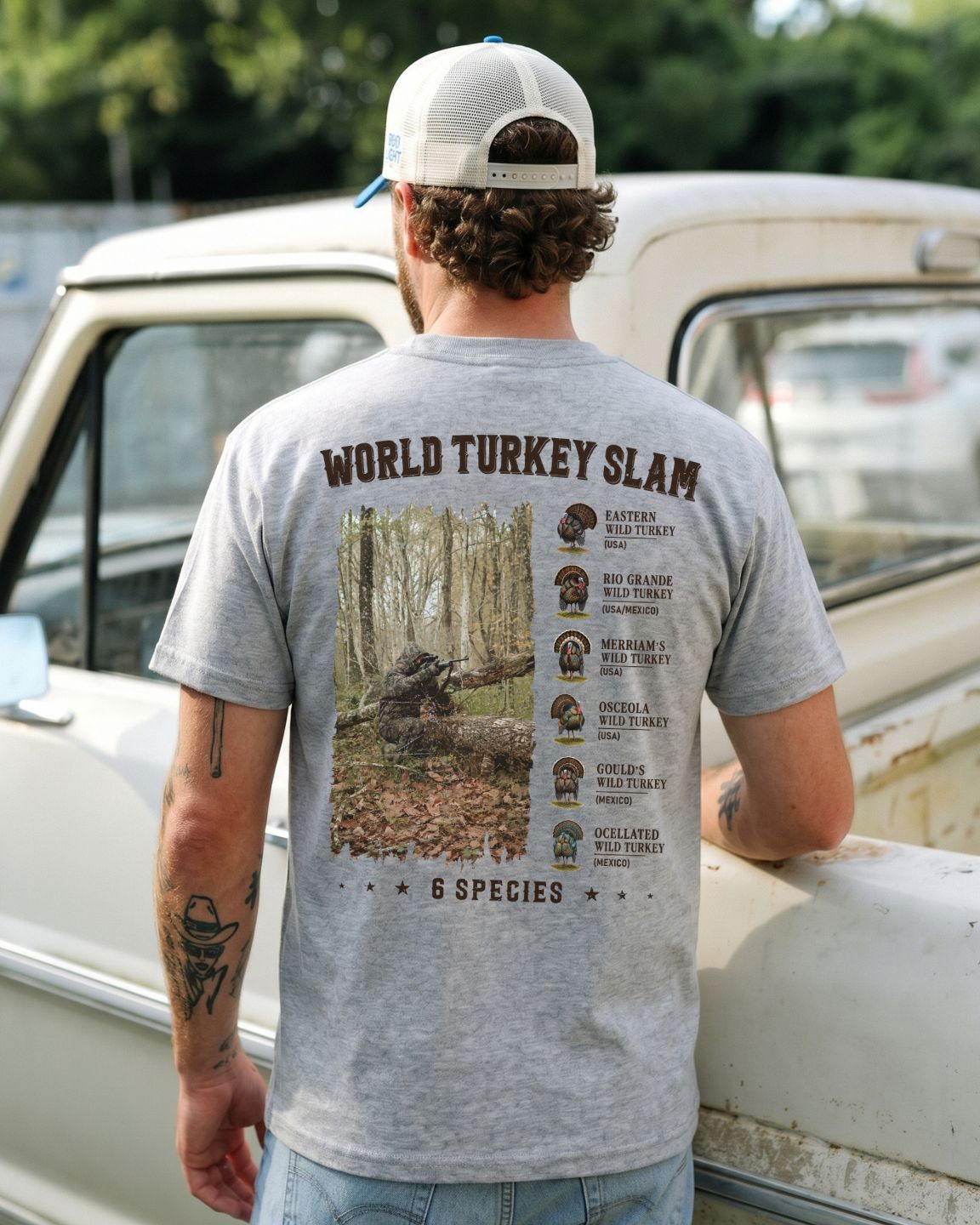 6 Species Turkey Slam T-shirt