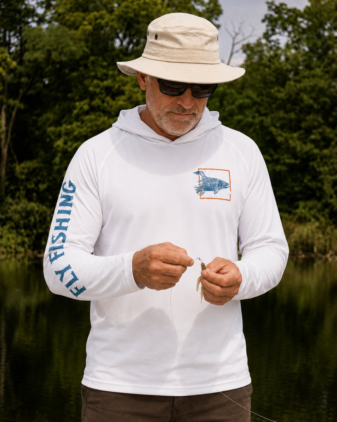 Fly Fishing Sun Protection Hoodie