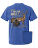 Let Us Thank Him For Our Food POCKET tee