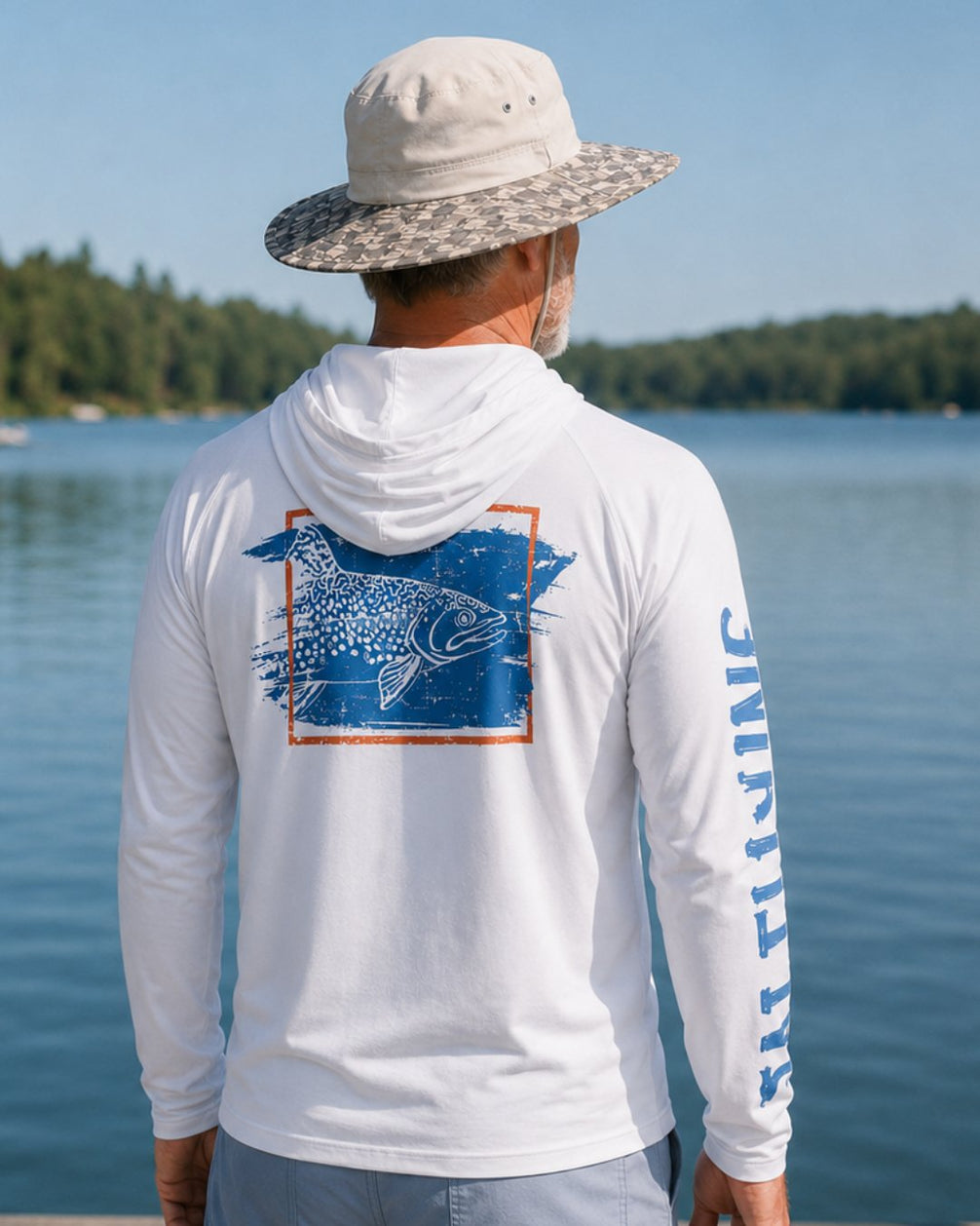 Fly Fishing Sun Protection Hoodie