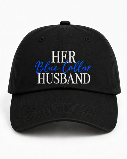 Blue Collar Couple Matching Embroidered Classic Hat
