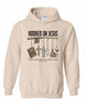 Hooked On Jesus Fisherman Hoodie