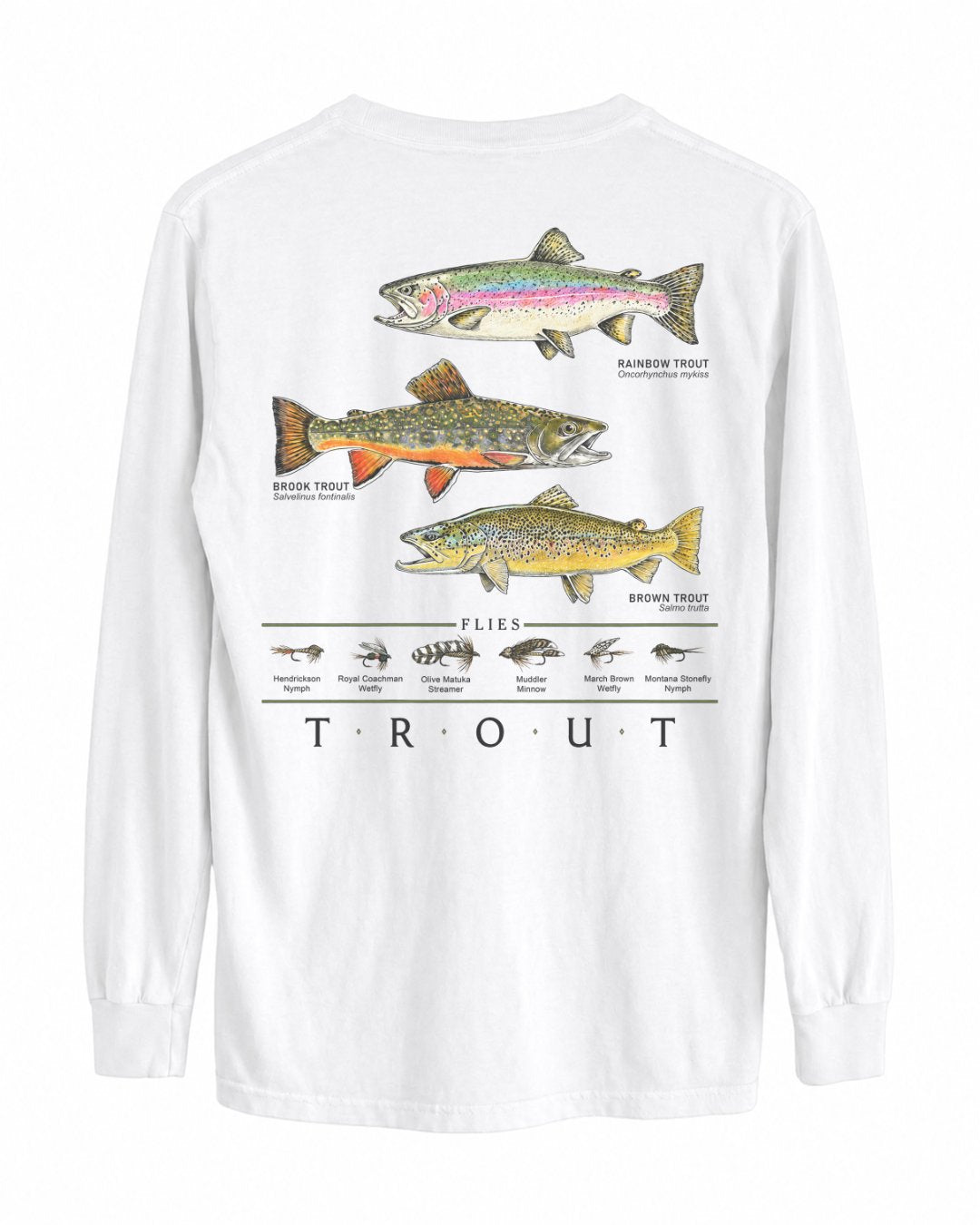 Match The Hatch Fly Fishing Long-sleeve