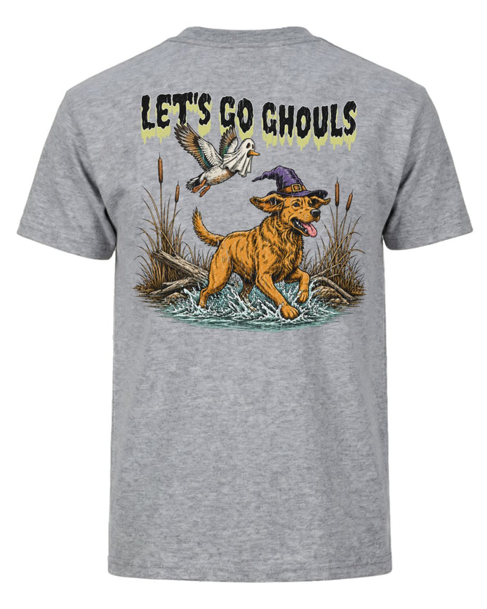Let's Go Ghouls Bird Dog T-shirt