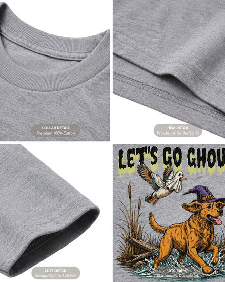 Let's Go Ghouls Bird Dog T-shirt