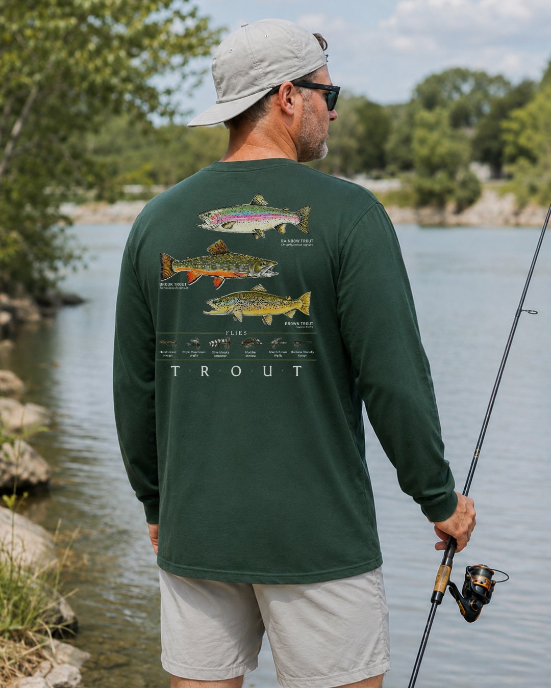 Match The Hatch Fly Fishing Long-sleeve