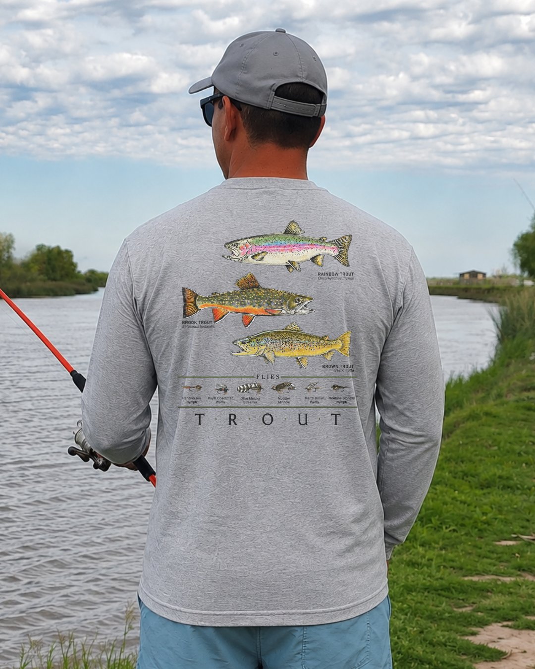 Match The Hatch Fly Fishing Long-sleeve