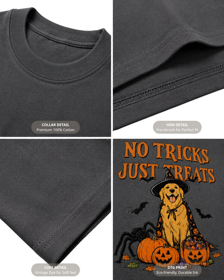 No Tricks Just Treats Labrador Dog T-shirt