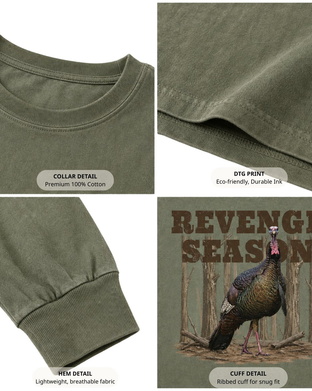 Revenge Season Wild Turkey Long-sleeve