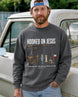 Hooked On Jesus Fisherman Sweatshirt