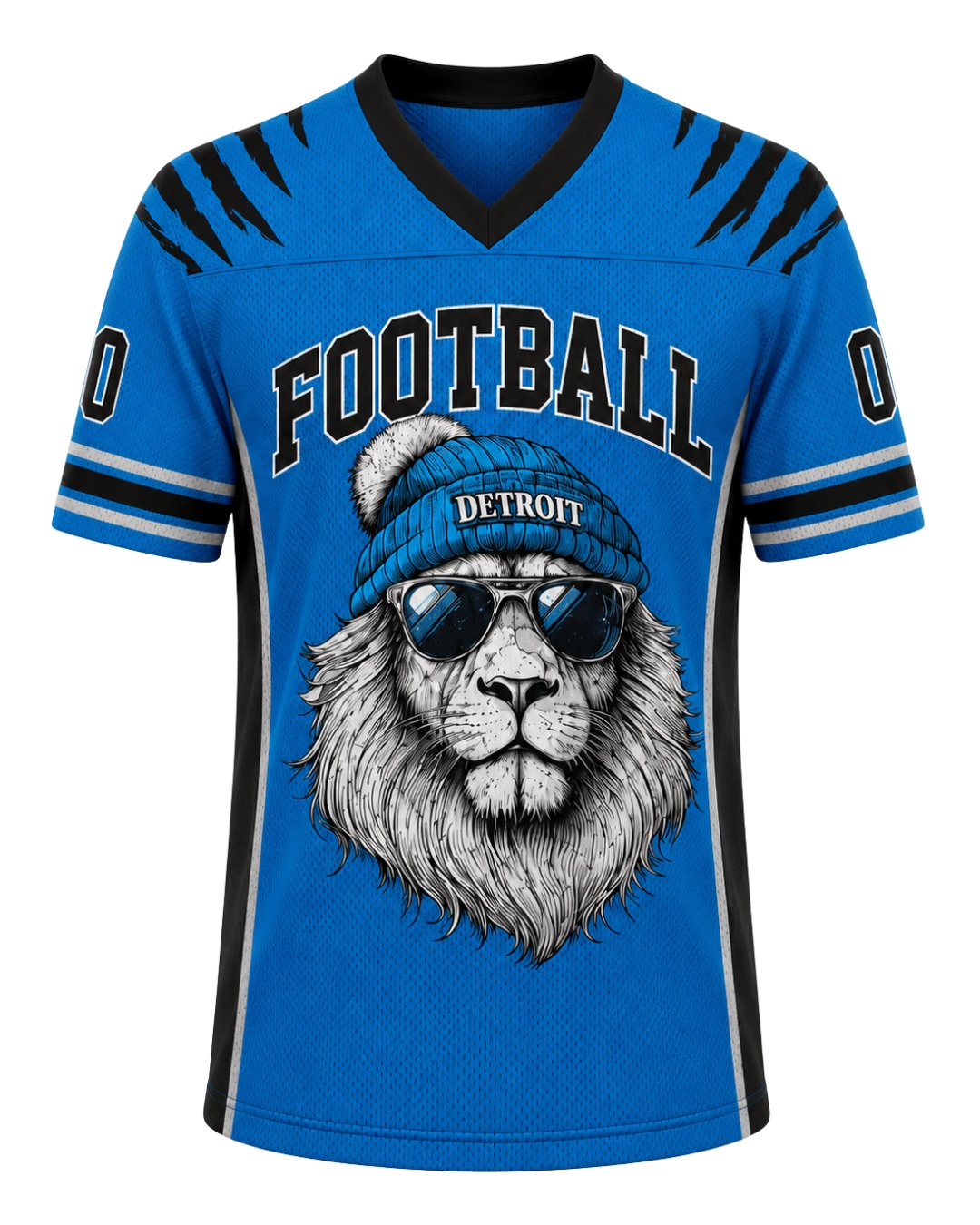 Personalized Name & Number Detroit Lion Jersey Football