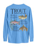 Trout Species Field Guide Long-sleeve