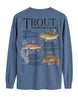 Trout Species Field Guide Long-sleeve