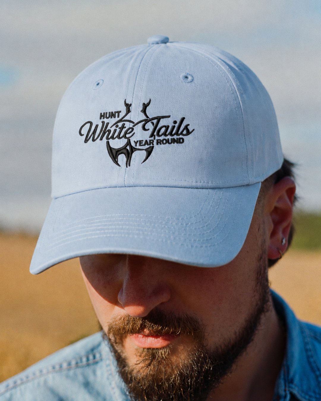 Hunt Whitetails Year Round Embroidered Classic Hat