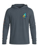 Inshore Red Drum Fishing Sun Protection Hoodie