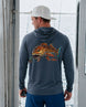 Inshore Red Drum Fishing Sun Protection Hoodie