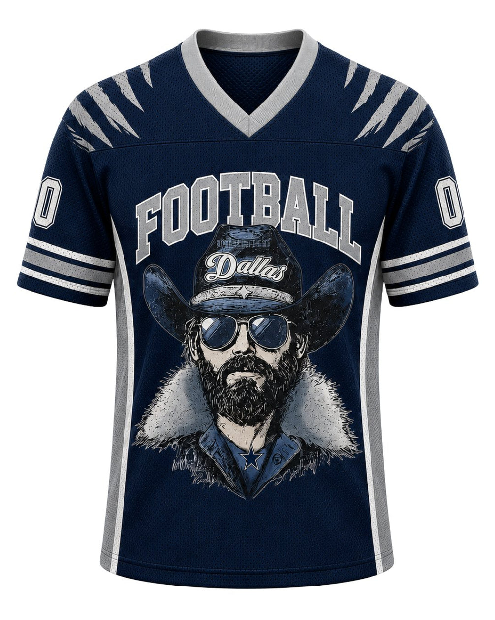 Personalized Name & Number Dallas Cowboy Jersey Football
