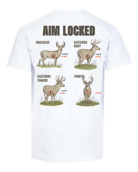 Aim Locked Whitetail Deer Hunting T-shirt