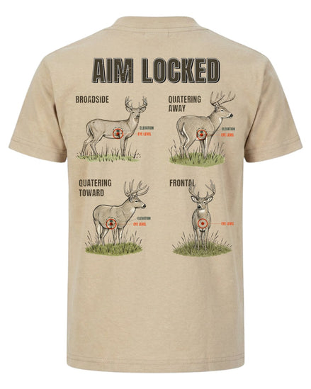 Aim Locked Whitetail Deer Hunting T-shirt