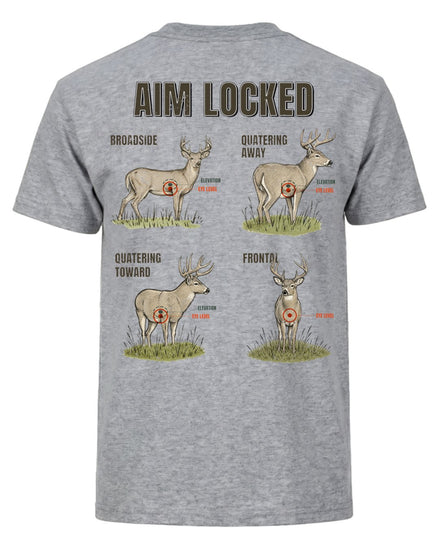 Aim Locked Whitetail Deer Hunting T-shirt