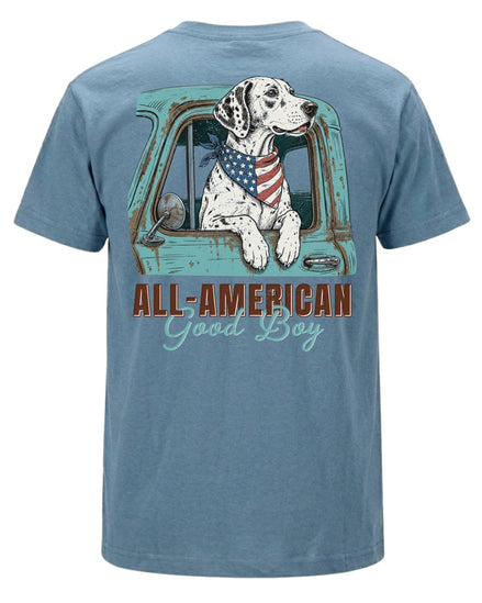 All-American Good Boy Dalmatian Dog T-shirt