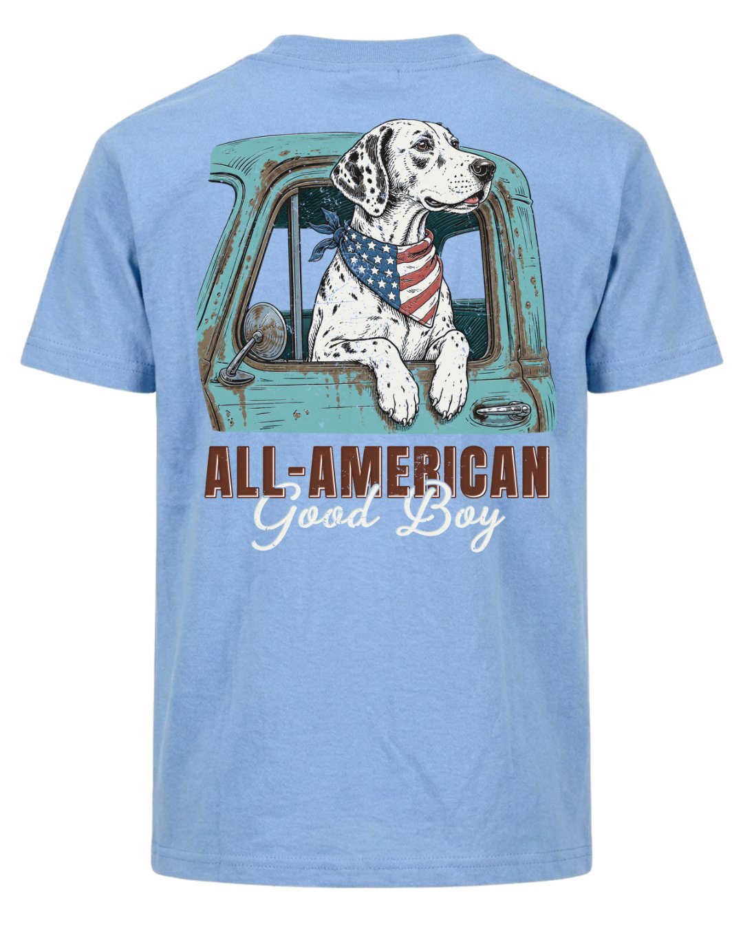 All-American Good Boy Dalmatian Dog T-shirt