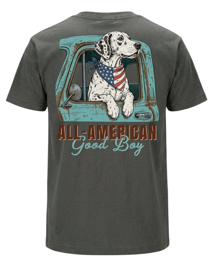 All-American Good Boy Dalmatian Dog T-shirt