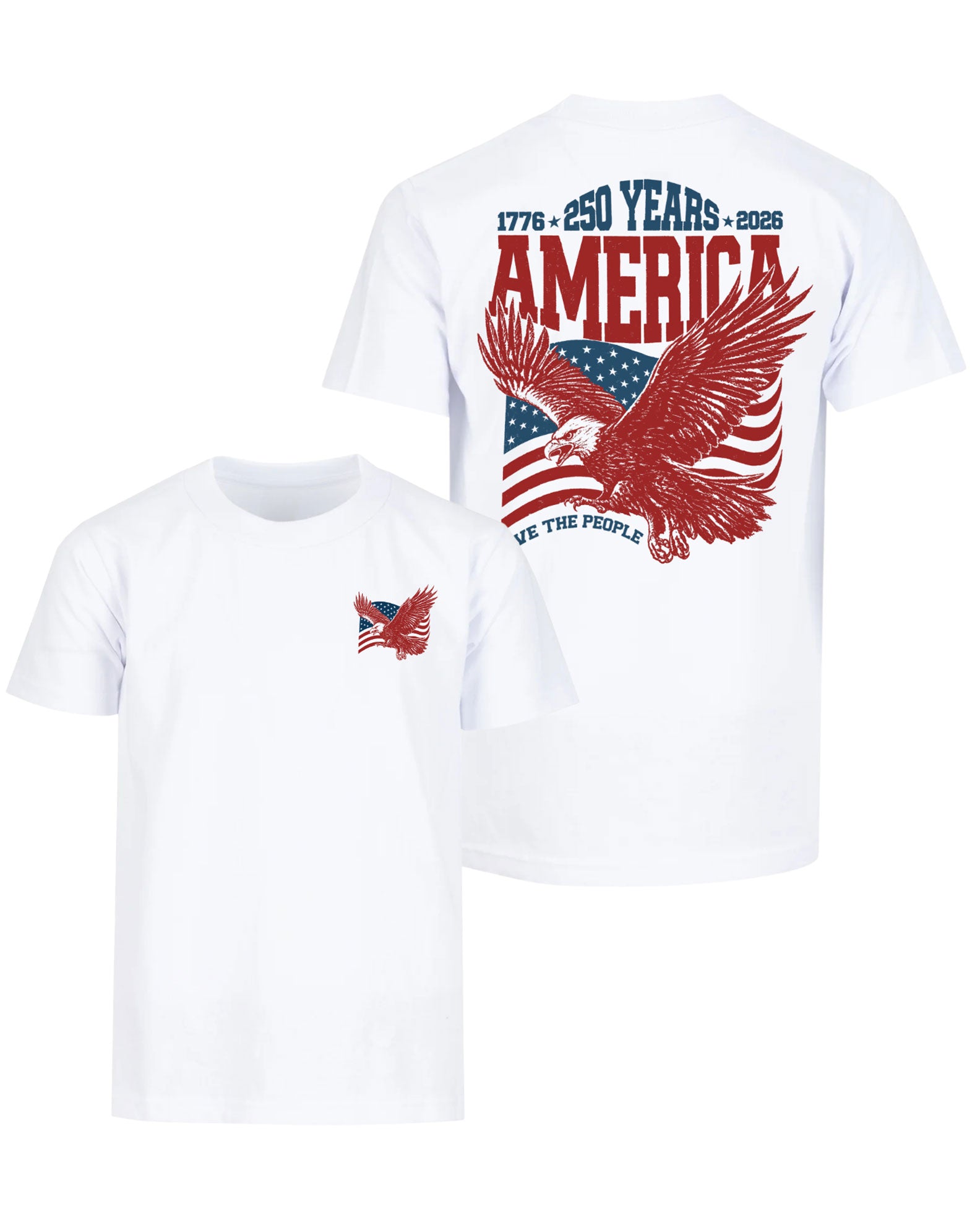 America 250 Years Eagle T-shirt
