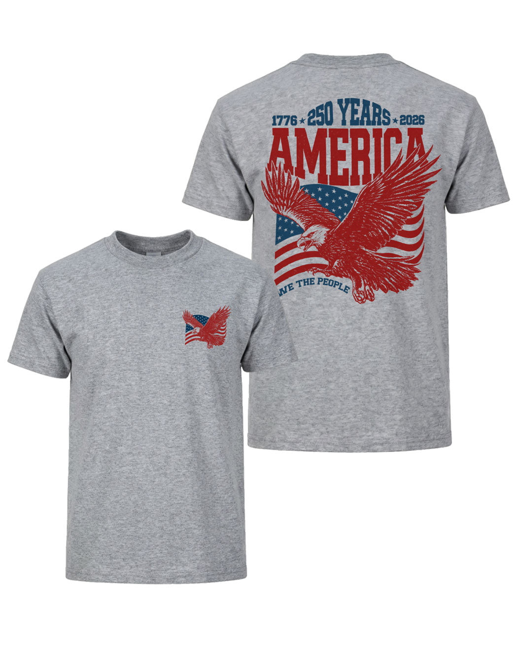 America 250 Years Eagle T-shirt