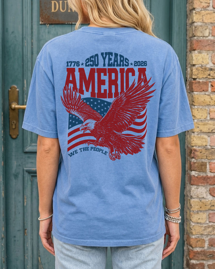 America 250 Years Eagle T-shirt